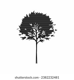 tree vector, tree nature, tree outline, tree icon