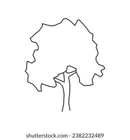 tree vector, tree nature, tree outline, tree icon
