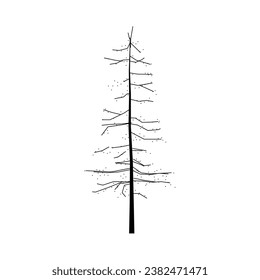 vector de árbol, naturaleza de árbol, contorno de árbol, icono de árbol, icono de planta, icono de planta