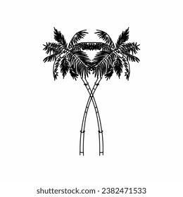 vector de árbol, naturaleza de árbol, contorno de árbol, icono de árbol, icono de planta, icono de planta