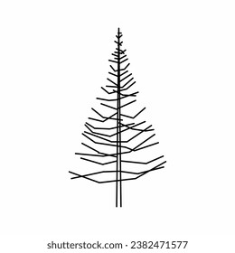 tree vector, tree nature, tree outline, tree icon, plant, plant icon