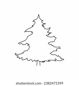 tree vector, tree nature, tree outline, tree icon, plant, plant icon