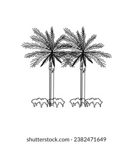 tree vector, tree nature, tree outline, tree icon, plant, plant icon