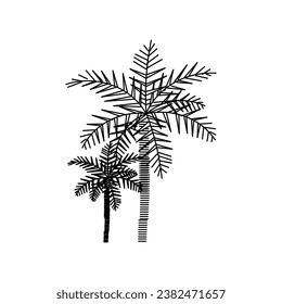 tree vector, tree nature, tree outline, tree icon, plant, plant icon