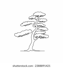 tree vector, tree nature, tree outline, tree icon, plant, plant icon
