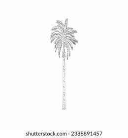 vector de árbol, naturaleza de árbol, contorno de árbol, icono de árbol, icono de planta, icono de planta