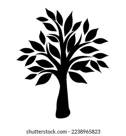 Tree vector suitable for logo 
