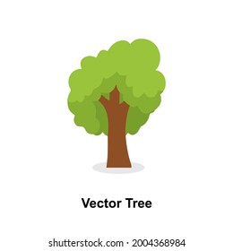 Tree vector, suitable for website icon, backdrop design, etc