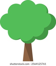 tree vector. symbol, illustration, icon, sign