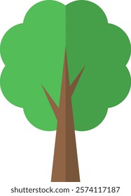 tree vector. symbol, illustration, icon, sign