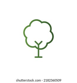 tree vector for website symbol icon presentation
