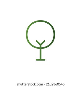 tree vector for website symbol icon presentation