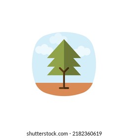 tree vector for website symbol icon presentation