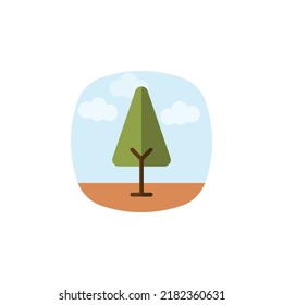 tree vector for website symbol icon presentation
