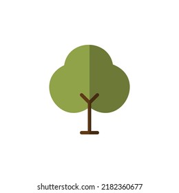 Baum-Vektorgrafik für die Symbolpräsentation von Webseiten-Symbolen