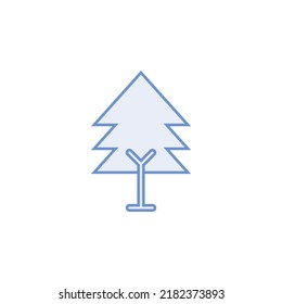 tree vector for website symbol icon presentation
