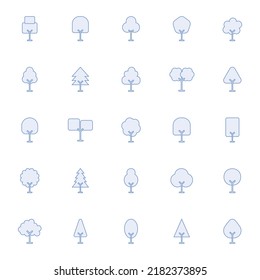tree vector for website symbol icon presentation