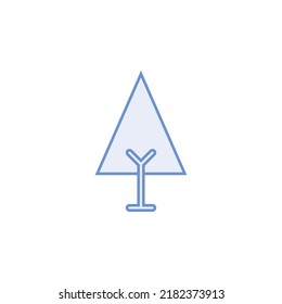 tree vector for website symbol icon presentation