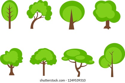 Tree Vectors background.