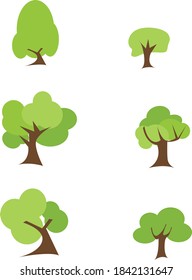 Tree Vectors green plant garden
