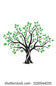 Tree wall decal sticker bedroom tree of life roots birds flying