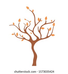 tree wall decoration sticker design vector
