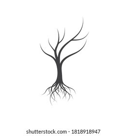 Tree without leaf  icon  template vector design