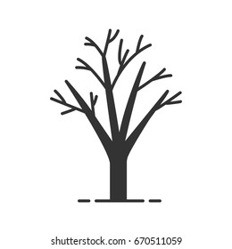 Tree Without Leaves Vector Art & Graphics