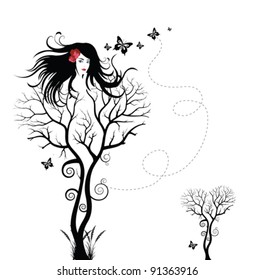 Tree woman