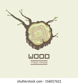 tree. wood
