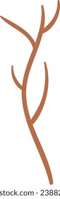Tree Wooden Branch Vector Illustration