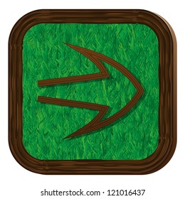 tree-herbal arrow icon