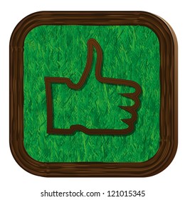 tree-herbal thumb up icon