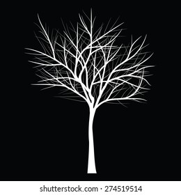 Trees with dead branch
