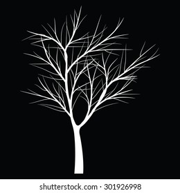 Trees with dead branch