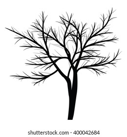 Trees with dead branches