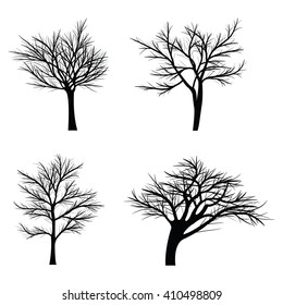 Trees Dead Branches Stock Vector (royalty Free) 648496183 