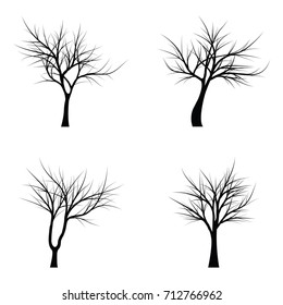 Trees Dead Branches Stock Vector (Royalty Free) 648496183 | Shutterstock