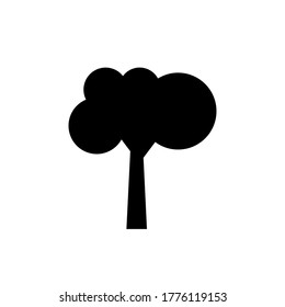 Trees, forest, plant icon set