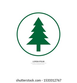 Trees icon design. vector illustration