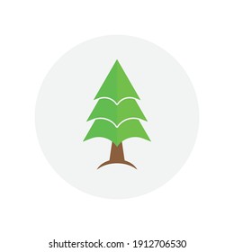 Trees icon design. vector illustration