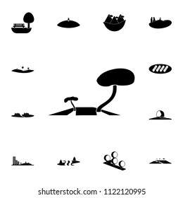 Trees icon. Detailed set of Park and landscape icons. Premium quality graphic design sign. One of the collection icons for websites, web design, mobile app on white background