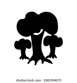 trees icon vector