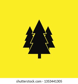 the trees icon vector