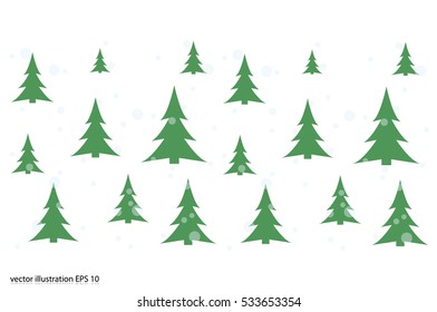 trees icon vector illustration
