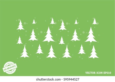 trees icon vector illustration