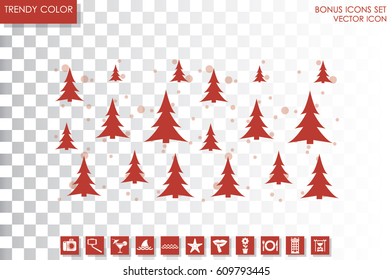 trees icon vector illustration