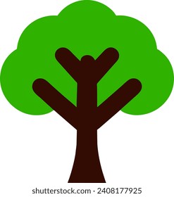 Trees icon Vector illustration symbol elements for web design and apps.