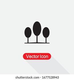 Trees Icon Vector Ilustration Eps10