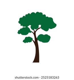 
 árvores ilustração de coleção diferente
